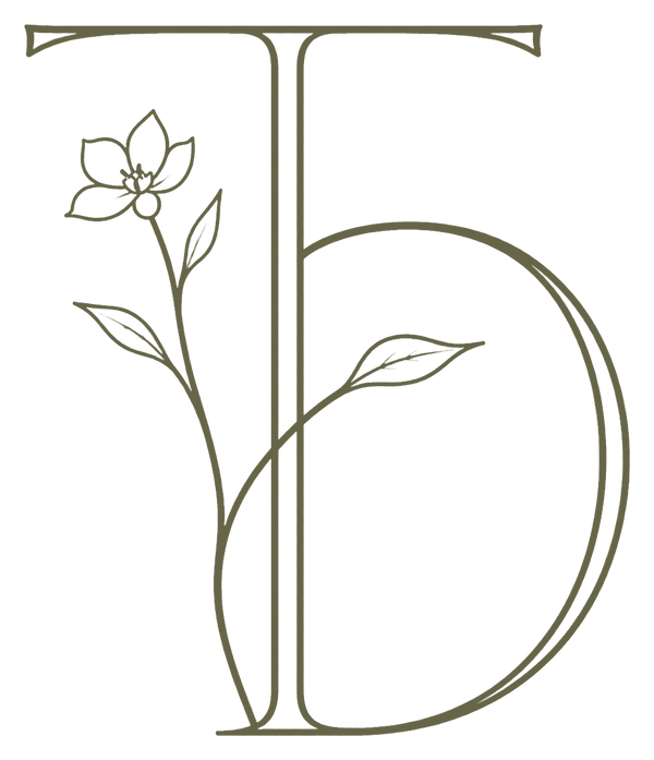 Terra Decode TD botanical monogram